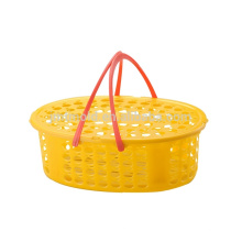 Bom preço personalizado presente cestas de frutas Molde de cesta de plástico